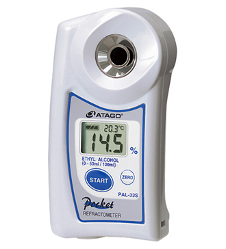 ATAGO(愛(ài)拓)便攜式數(shù)顯乙醇/酒精濃度計(jì) PAL-33S